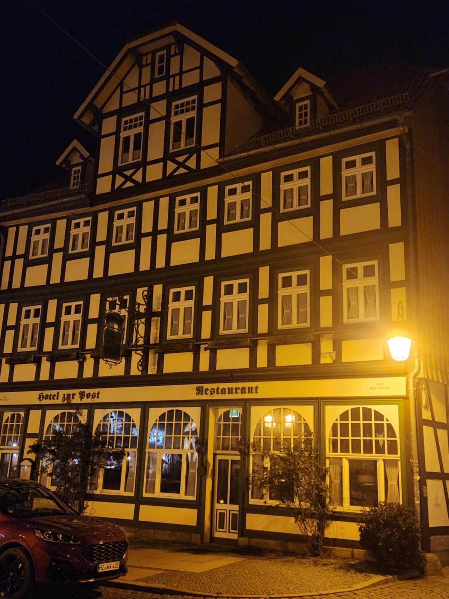 Hotel Zur Post Wernigerode Extérieur photo